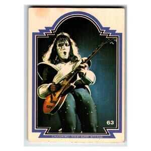 KISS Ace Frehley 1978 KISS Trading Cards Aucoin MGT 63